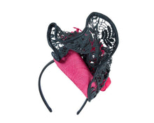 Load image into Gallery viewer, Lace Pillbox with Orchid