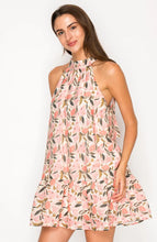Load image into Gallery viewer, Peony Glow Halter Dress