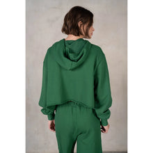 Load image into Gallery viewer, Heavy Cotton Crop Hoodie