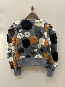 Floral Sweater Cardigan (+)