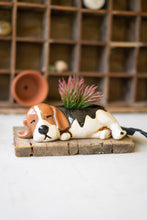 Load image into Gallery viewer, Sleeping Beagle Planter
