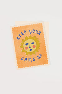 Keep Your Chins Up Card