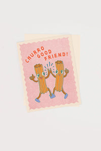 Churro Friend Card