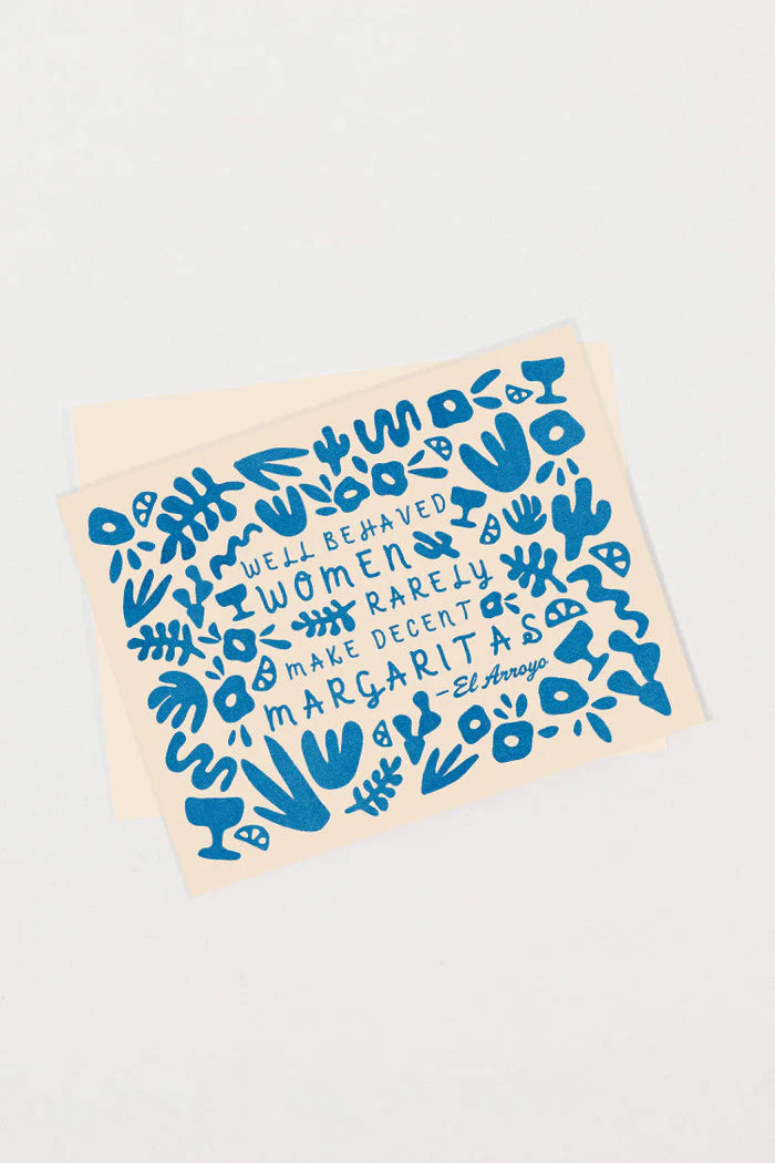 Margarita Women Card