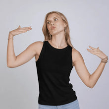 Load image into Gallery viewer, Everyday High Neck Cotton Tank