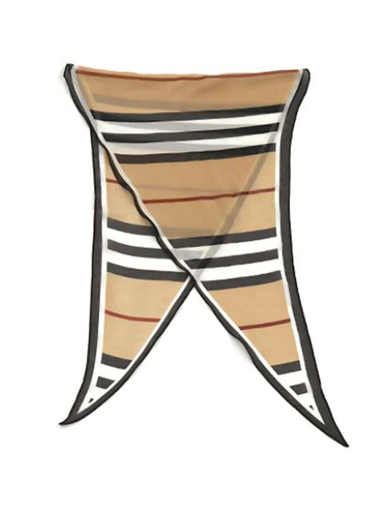 Pointy Striped Scarf