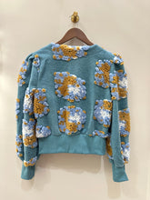 Load image into Gallery viewer, Floral Sweater Cardigan (+)