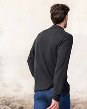 Load image into Gallery viewer, Long Sleeve Knit Polo