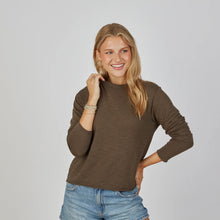 Load image into Gallery viewer, Relaxed Stripe Crew (+)