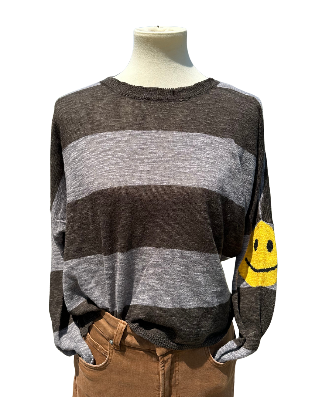 Happy face sweater best sale