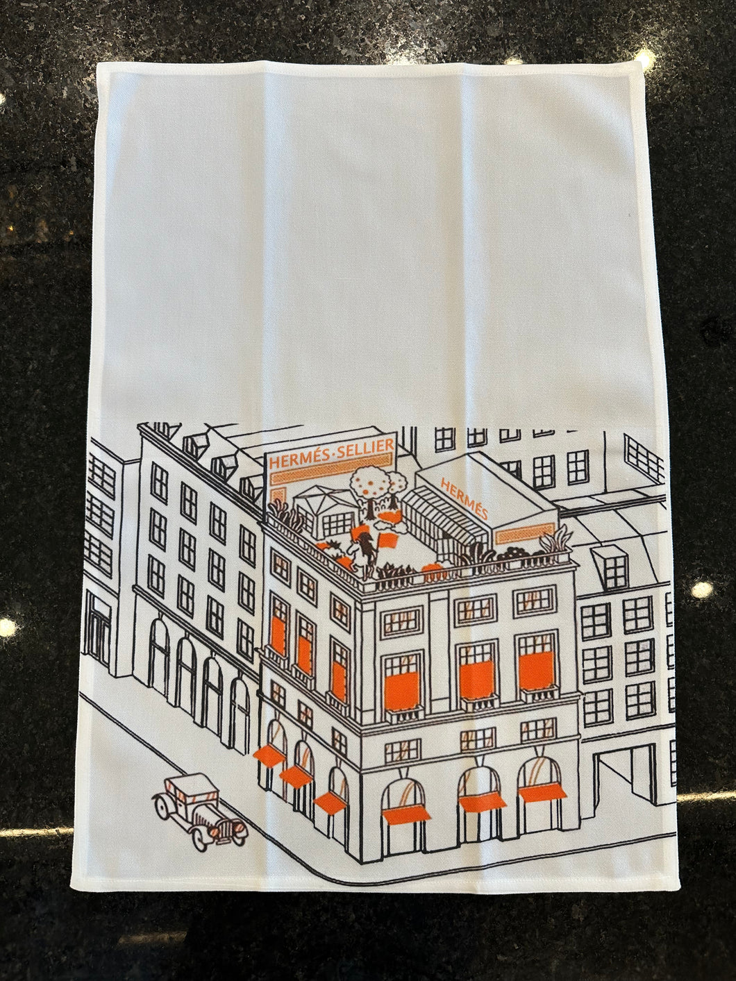 Designer Storefront Kitchen Towel (+)