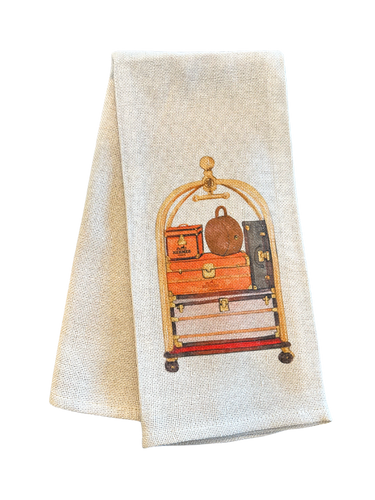 Valet Cart Linen Towel