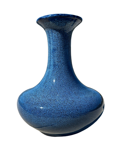 Blue Ball Vase