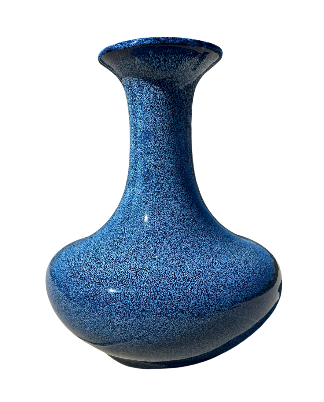 Blue Ball Vase