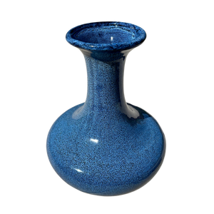 Blue Ball Vase