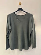 Load image into Gallery viewer, Simple V-Neck Sweater