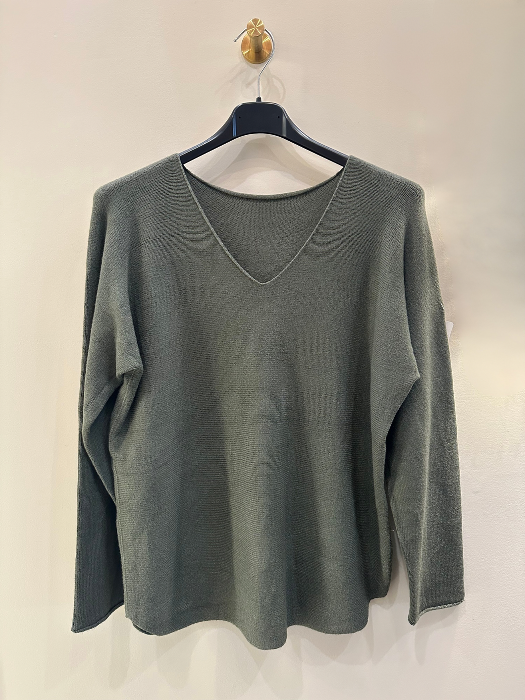 Simple V-Neck Sweater
