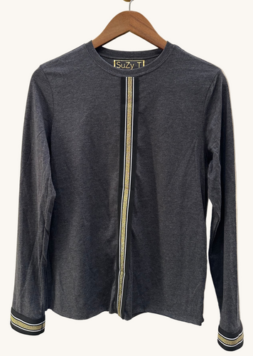 Gold Stripe Longsleeve