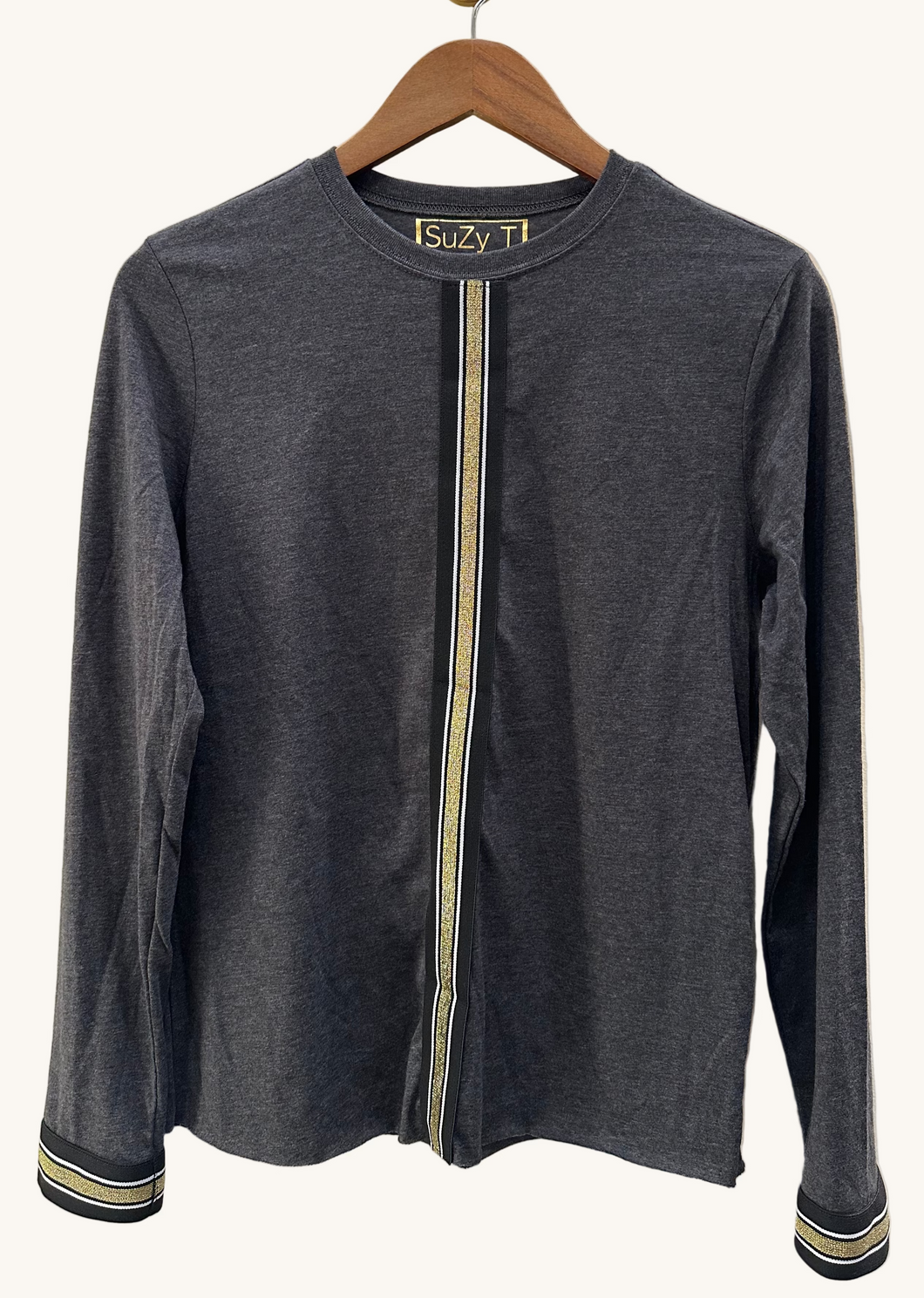 Gold Stripe Longsleeve