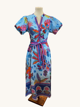 Load image into Gallery viewer, Azure Safari Maxi Dress