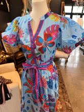Load image into Gallery viewer, Azure Safari Maxi Dress