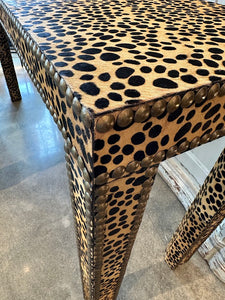 Leopard Console Table