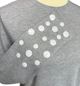 Dot Long Sleeve  Tee (+)