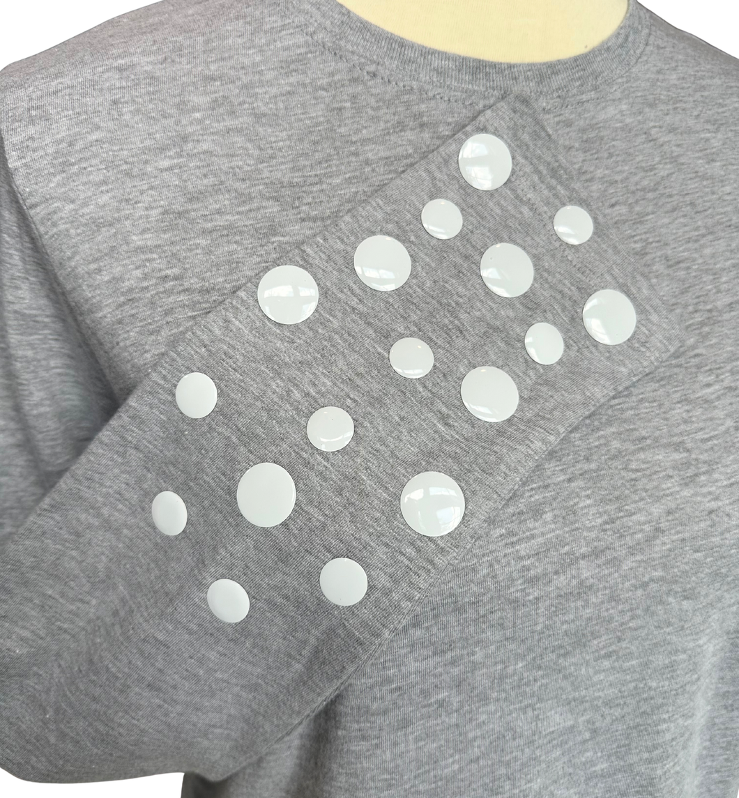 Dot Long Sleeve  Tee (+)