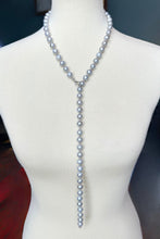 Load image into Gallery viewer, Lariat Pearl Necklace (+)