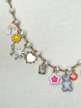 Load image into Gallery viewer, Charm + Pearl Necklace