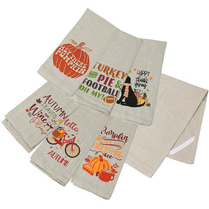 Autumn + Halloween Kitchen Towels (+)