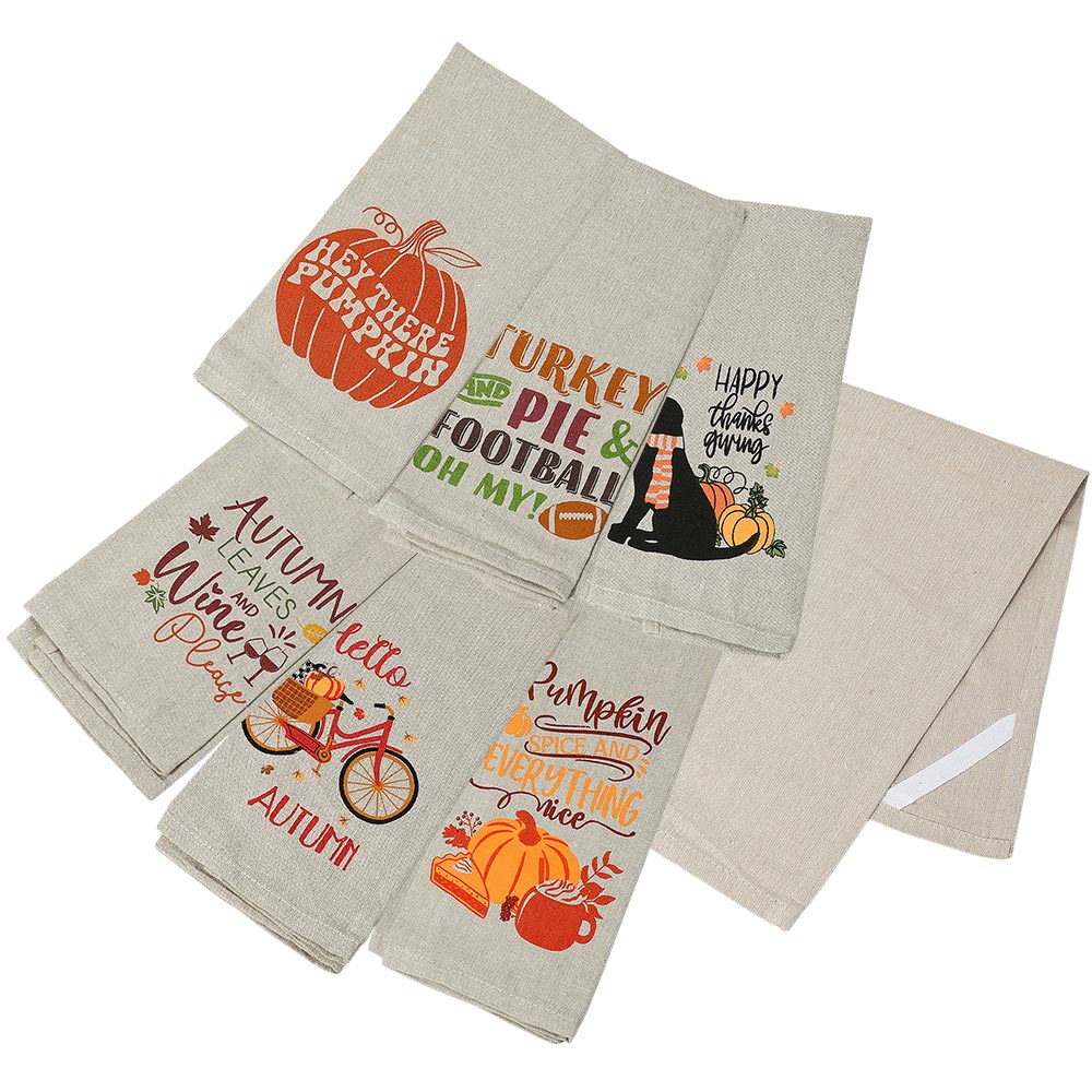 Autumn + Halloween Kitchen Towels (+)