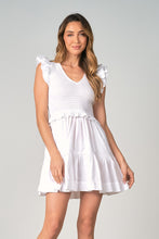 Load image into Gallery viewer, Ruffle Sleeve Mini Dress