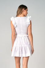 Load image into Gallery viewer, Ruffle Sleeve Mini Dress