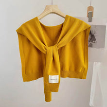 Load image into Gallery viewer, Knit Sweater Shawl (+)