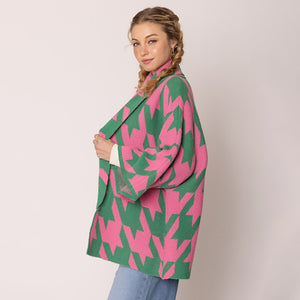 Knit Cardigan Shawl - ONE SIZE