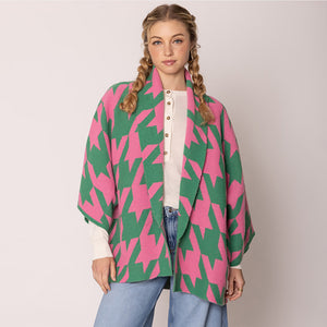 Knit Cardigan Shawl - ONE SIZE