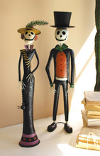 Load image into Gallery viewer, Metal Day of the Dead Couple