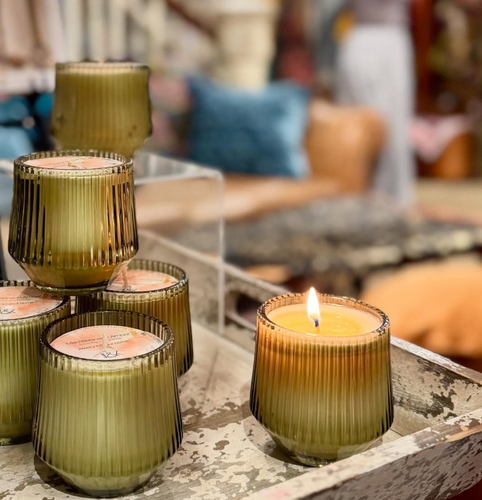 Mediterranean Amber Candle