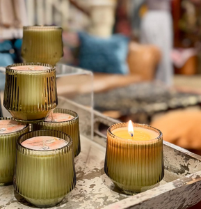 Mediterranean Amber Candle