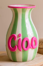 Load image into Gallery viewer, Ceramic "HELLO" Vases (+)