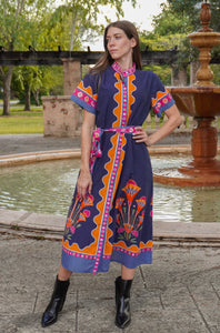 Sydney Lotus Shirtdress (+)