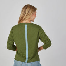Load image into Gallery viewer, Relaxed Stripe Crew (+)
