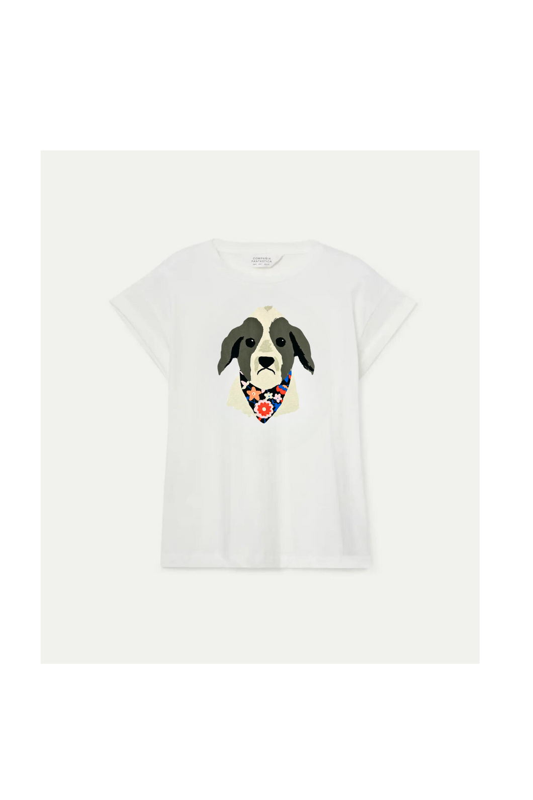 Bandana Dog Print Tee (+)
