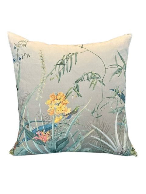 Blue Garden Pillow