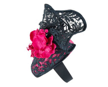 Load image into Gallery viewer, Lace Pillbox with Orchid