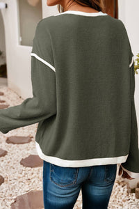 Trimmed Sweater (+)