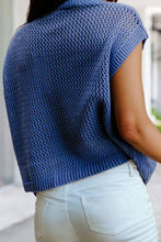 Load image into Gallery viewer, Mesh Knit Flag Top