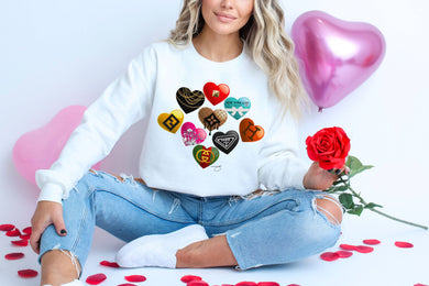 Fashion Love Valentines Long Sleeve Tee