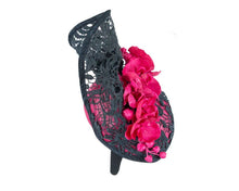 Load image into Gallery viewer, Lace Pillbox with Orchid